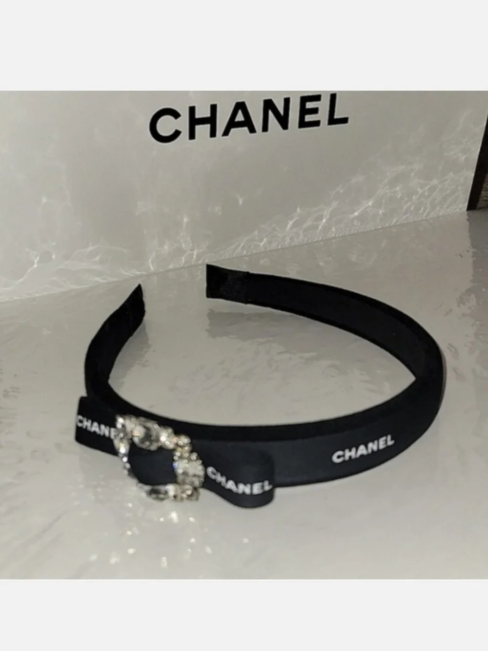 CHANEL Black Ribbon